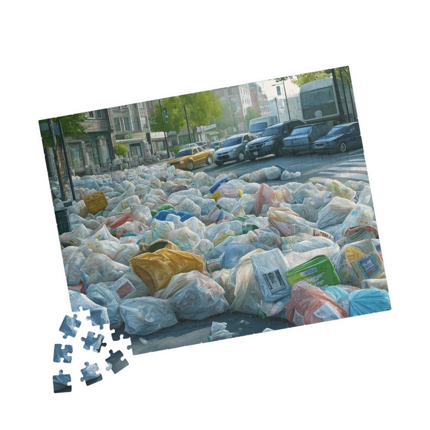 Garbage Season, Summer of Trash (Jigsaw Puzzle)