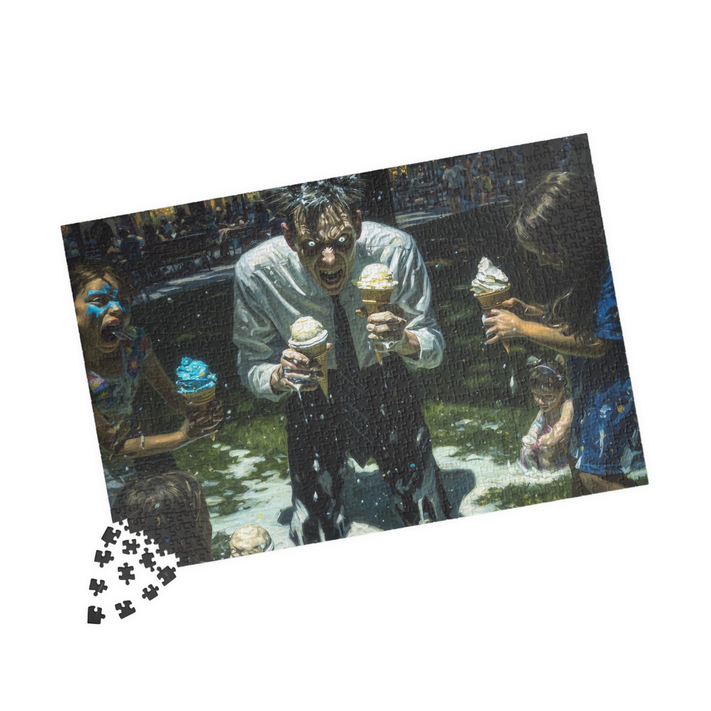Frozen Delight Fanatic, The Man Who Could Not Stop (Jigsaw Puzzle)
