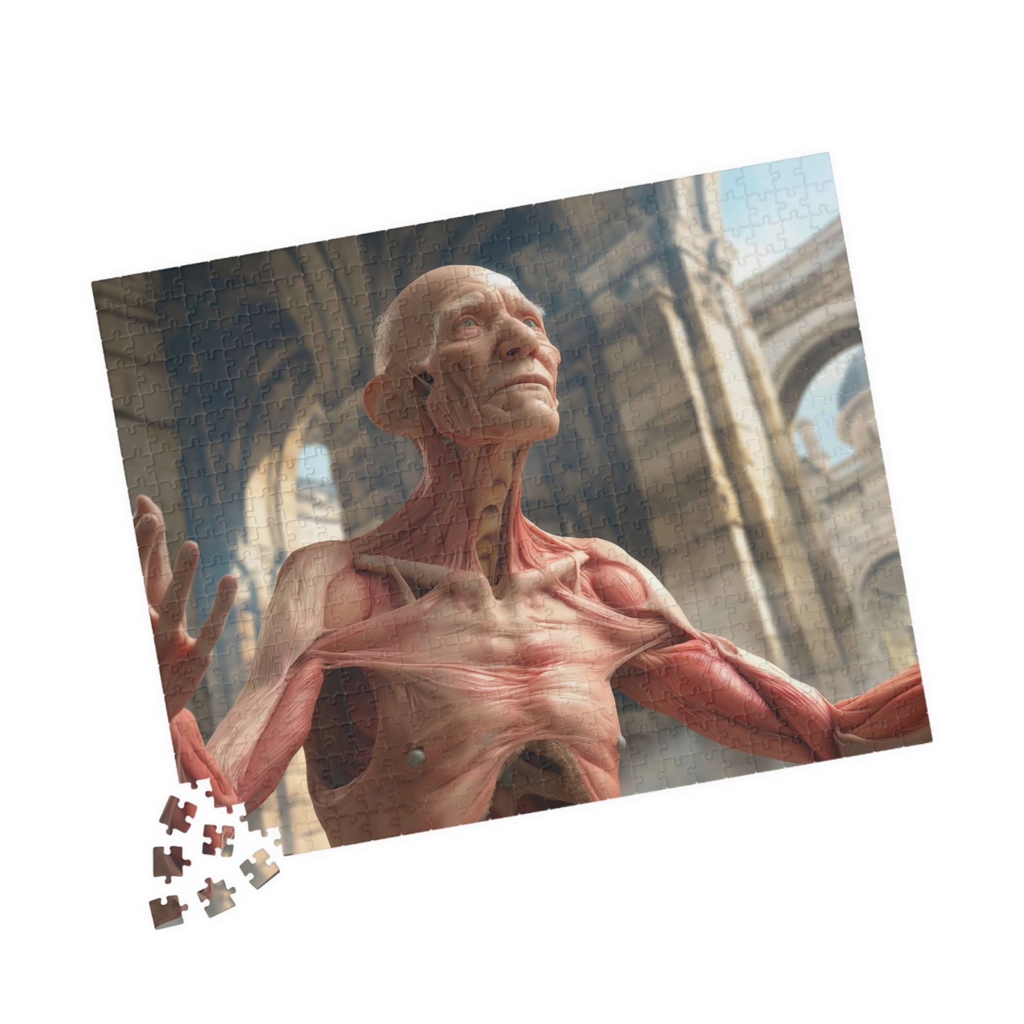 Unraveled Truths, Minus the Skin (Jigsaw Puzzle)