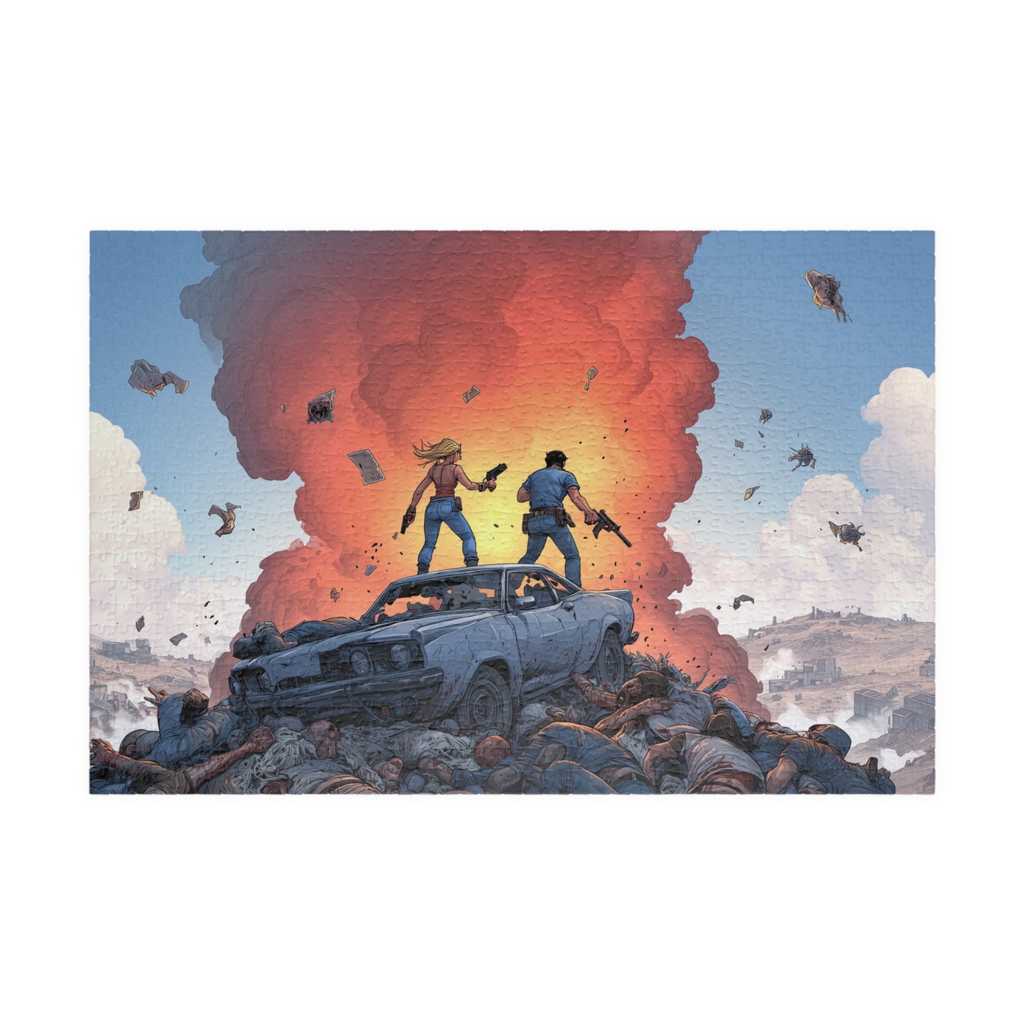 Wasteland Warriors, The Survivors' Summit (Jigsaw Puzzle)