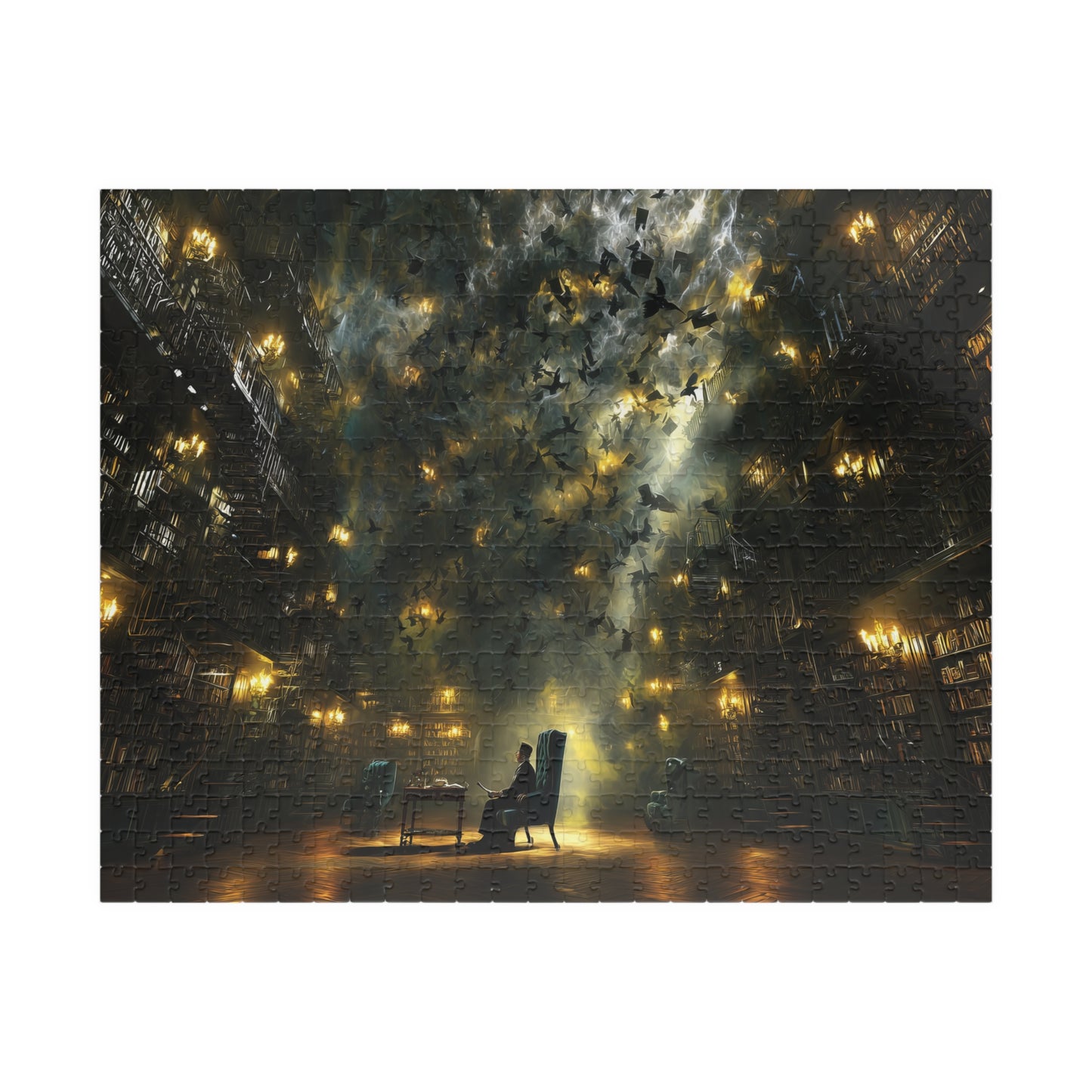 The Archivist and the Abyss, Unraveled Minds (Jigsaw Puzzle)