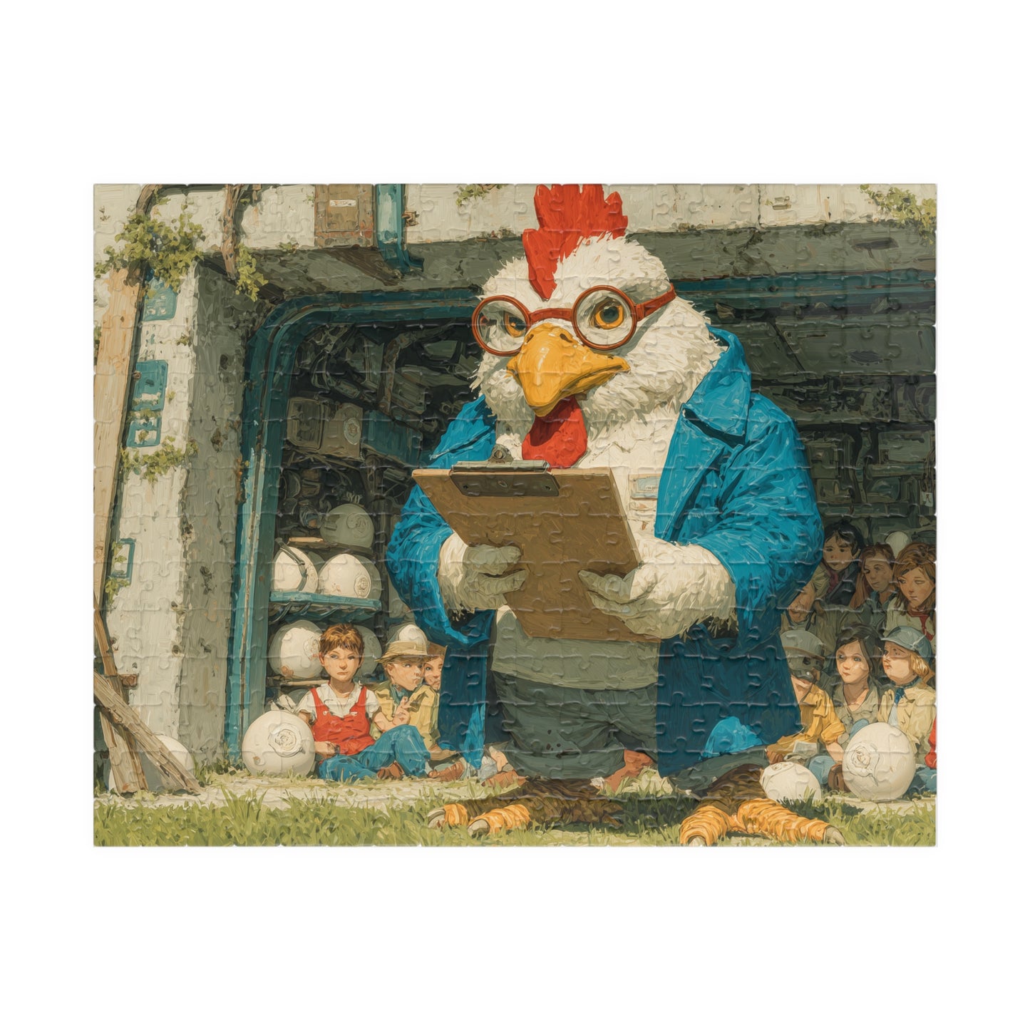 Under New Management, Cage-Free Humans (Jigsaw Puzzle)