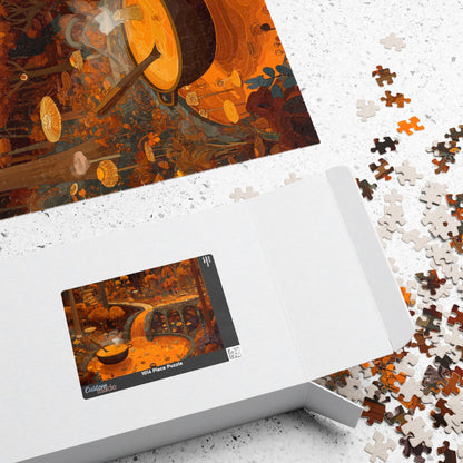 Pumpkin Flavored Forest, The Autumn Kitchen (Jigsaw Puzzle)
