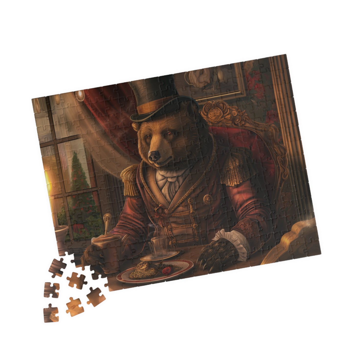 Dinner with a Gentleman, A Great Feast (jigsaw puzzle)