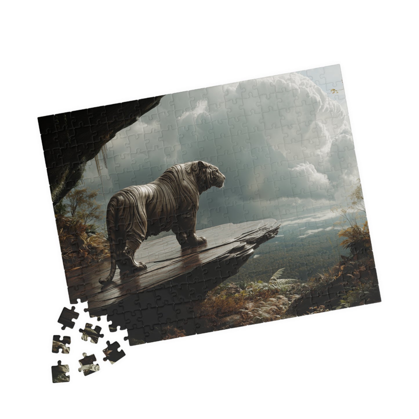 The Iron Sentinel, Metallic Majesty (Jigsaw Puzzle)