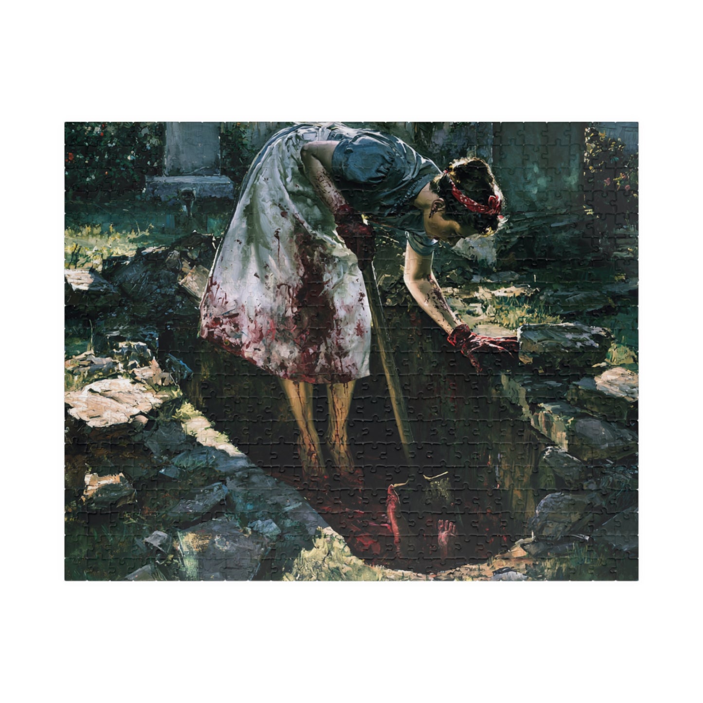 Spring Cleaning, The Garden's Secret (Jigsaw Puzzle)