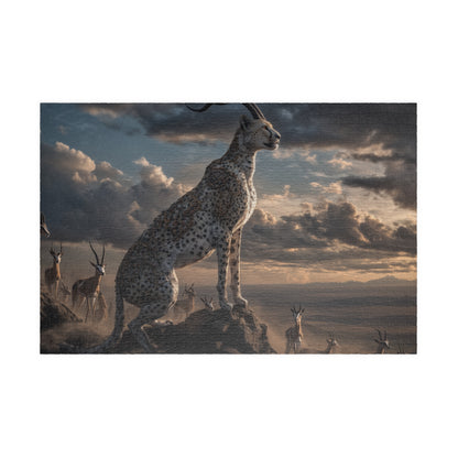 The Pact-Bound Predator, The Living Paradox of the Plains (Jigsaw Puzzle)