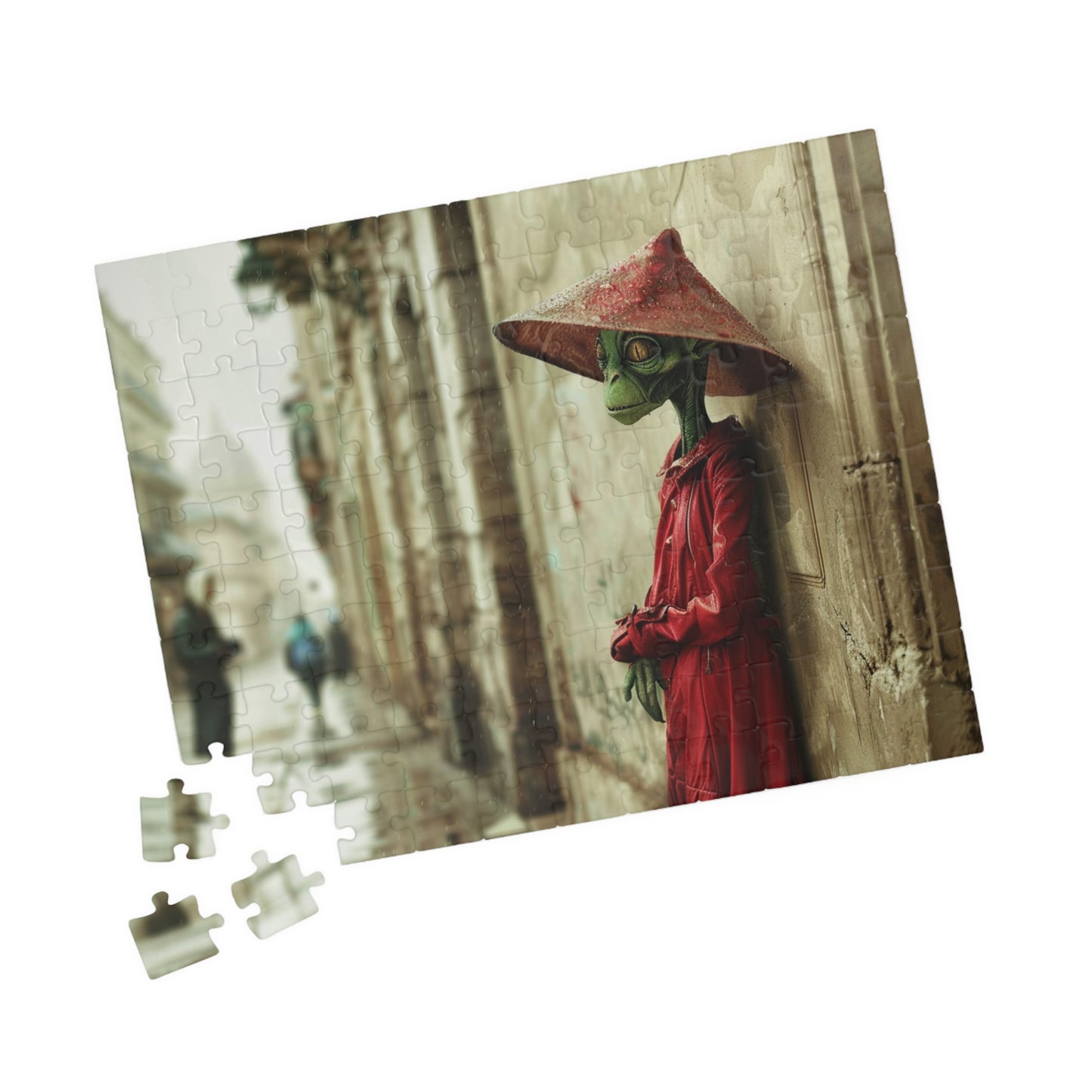 Just Passing Time, An Alien's View (Jigsaw Puzzle)