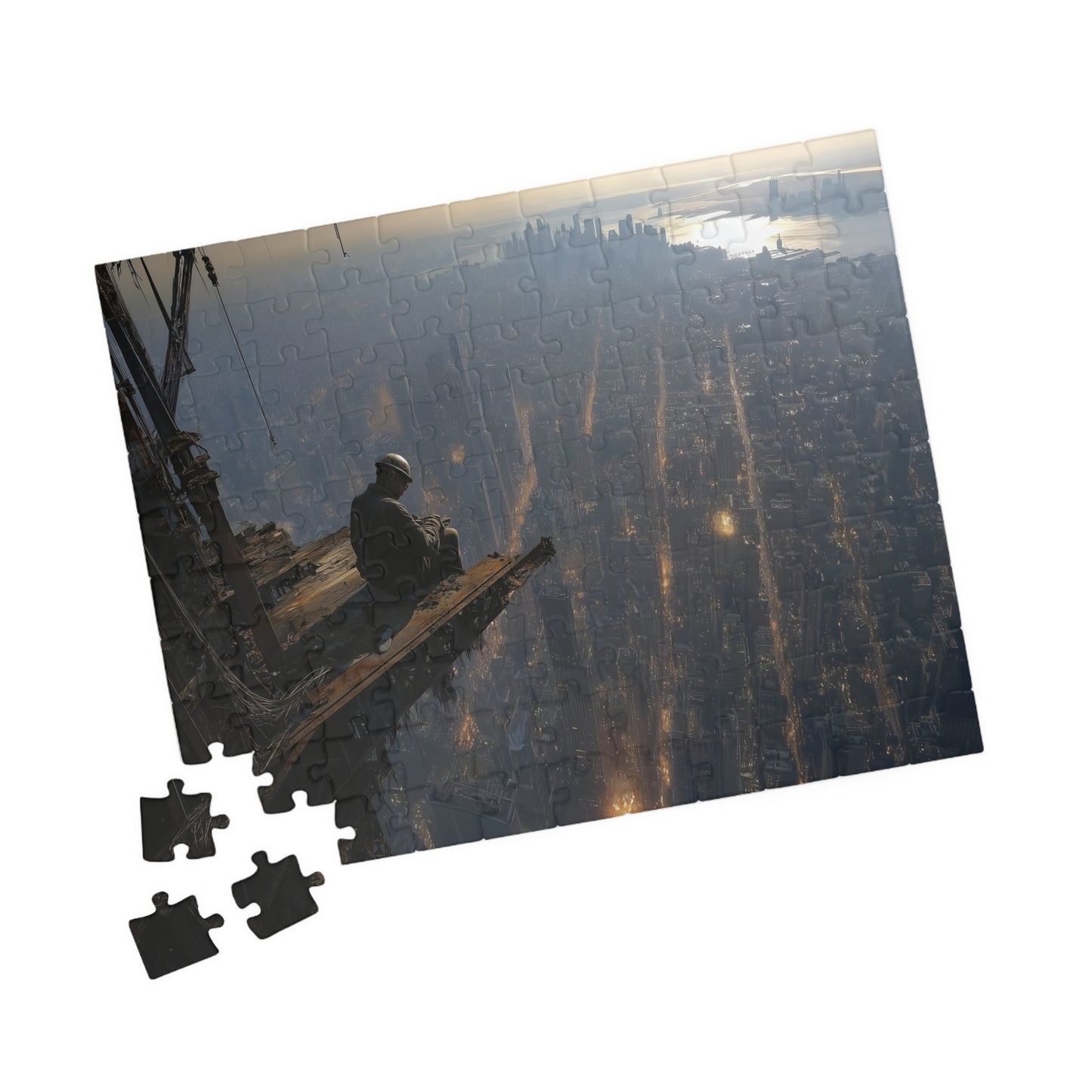 Builder of the Sky, Iron and Solitude (Jigsaw Puzzle)