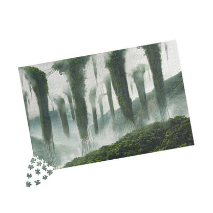 Skybound Canopy, Floating Forest (Jigsaw Puzzle)