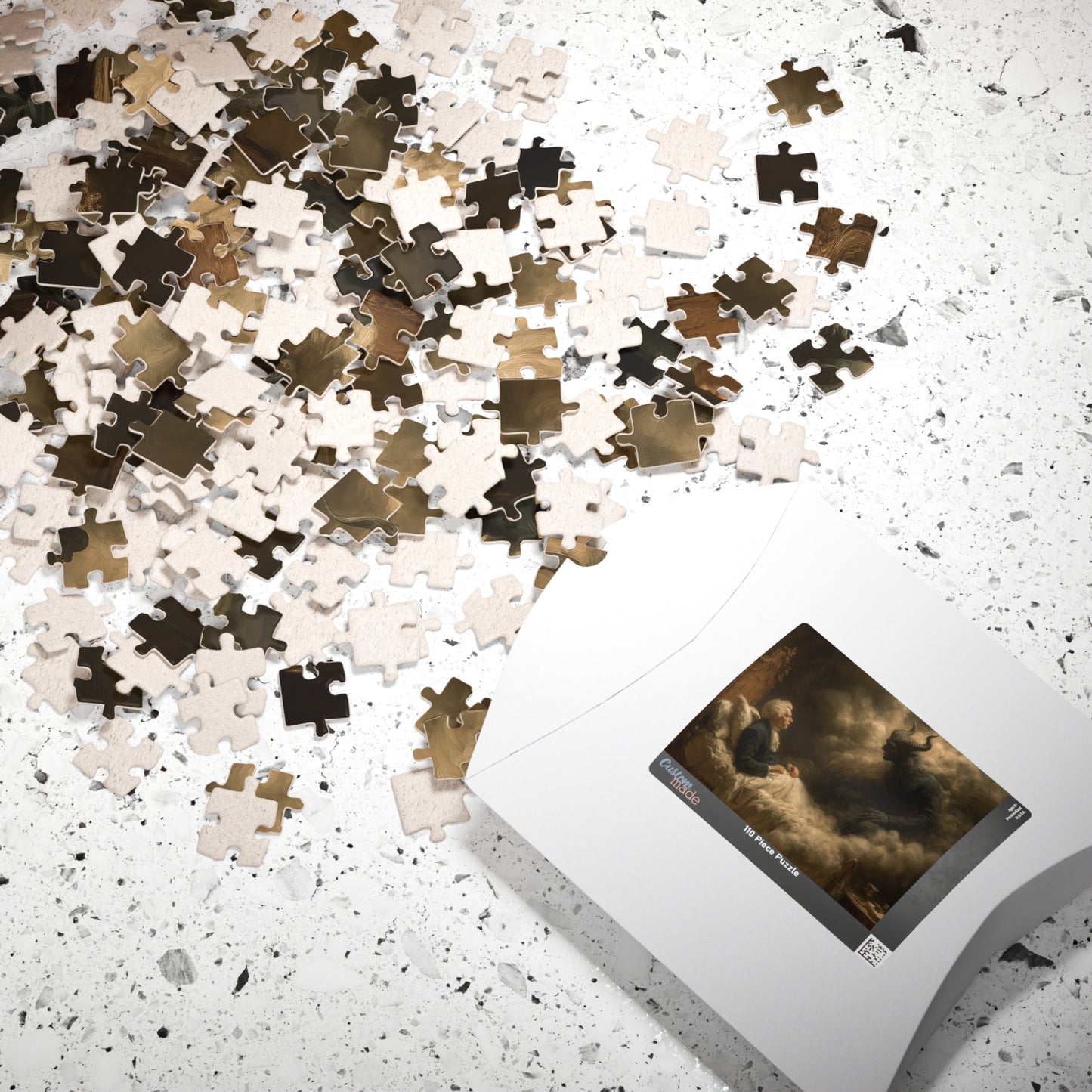 Dying Man's Vision, Last Rites and First Fears (Jigsaw Puzzle)