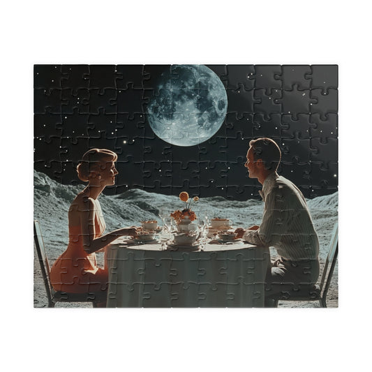 Lunar Rendezvous, A Perfect Date (Jigsaw Puzzle)