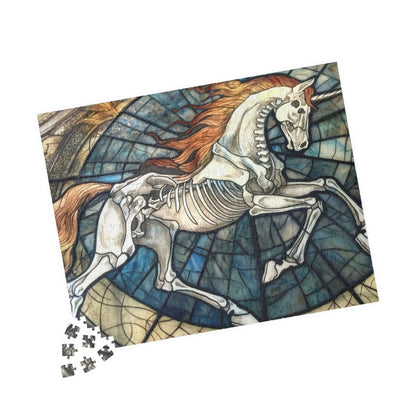 Phantom of the Glade, Stained Unicorn (Jigsaw Puzzle)