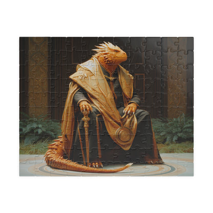 Ornate Oracle, Golden Knowledge (Jigsaw Puzzle)