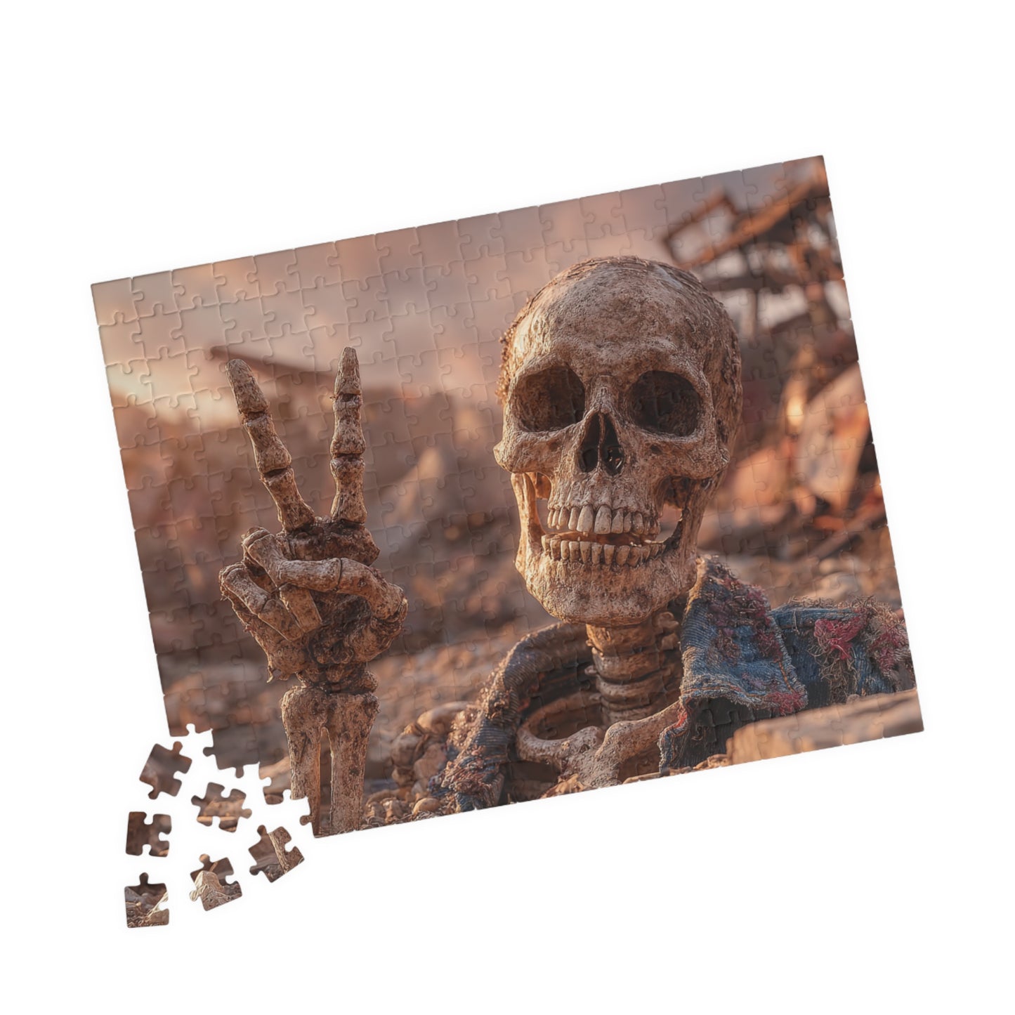 The Final Gesture, Post-Apocalyptic Pose (Jigsaw Puzzle)