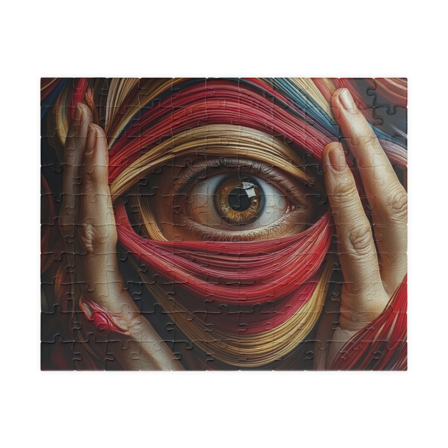 Make Up Your Mind, Eye Wide Open (jigsaw puzzle)