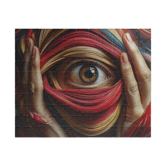 Make Up Your Mind, Eye Wide Open (jigsaw puzzle)