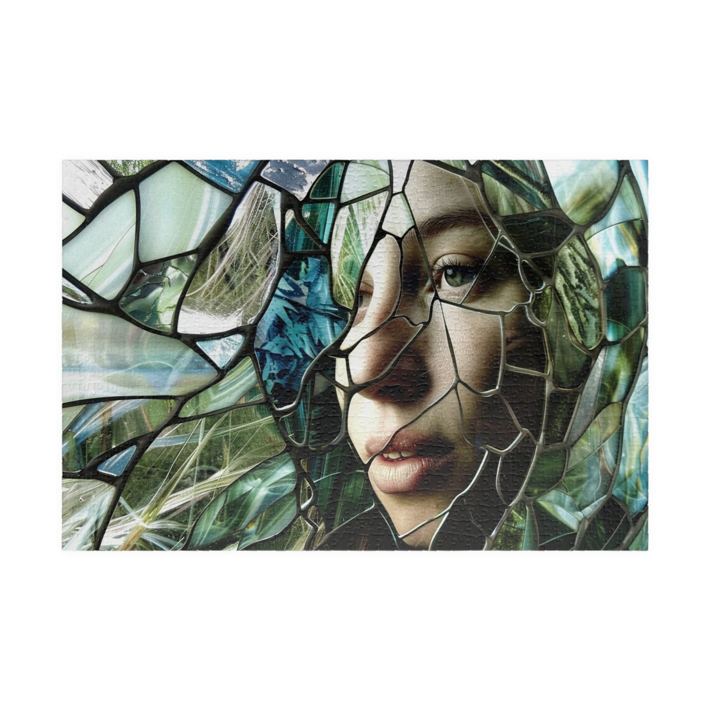 Human in Pieces, Shimmering Flesh (Jigsaw Puzzle)