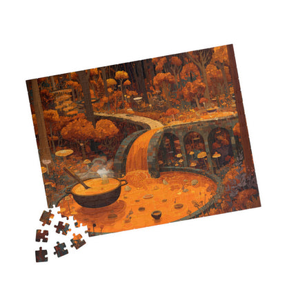Pumpkin Flavored Forest, The Autumn Kitchen (Jigsaw Puzzle)