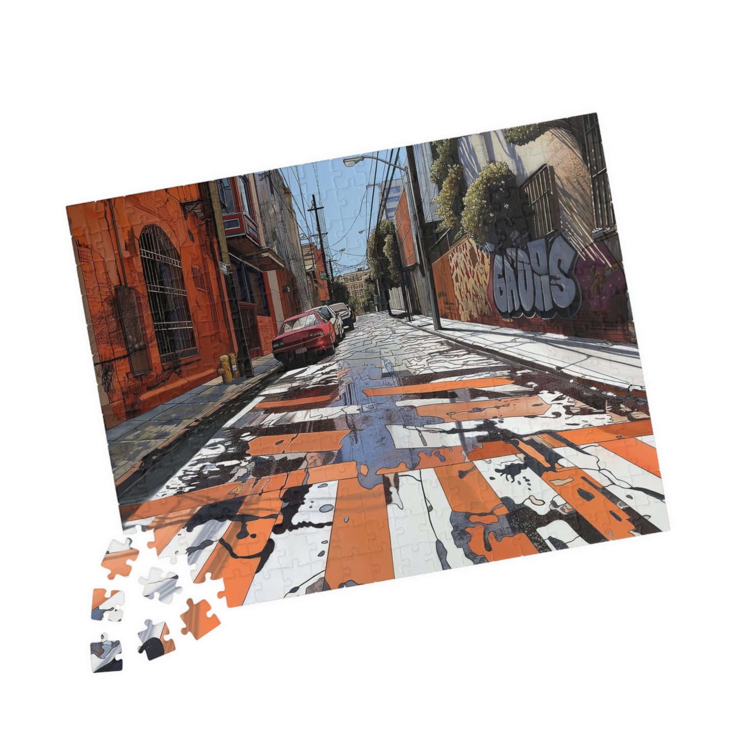 Pavement Dreams, Urban Living (Jigsaw Puzzle)