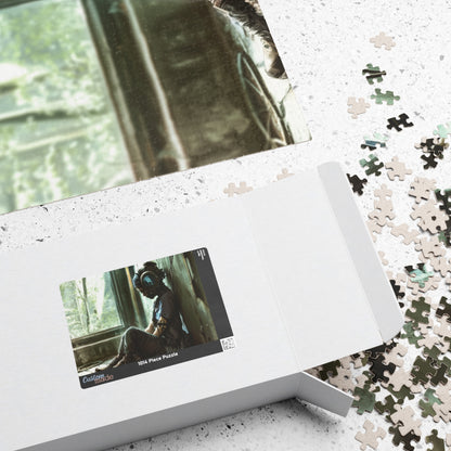 Plugged In, A Dystopian Virtual Connection (jigsaw puzzle)