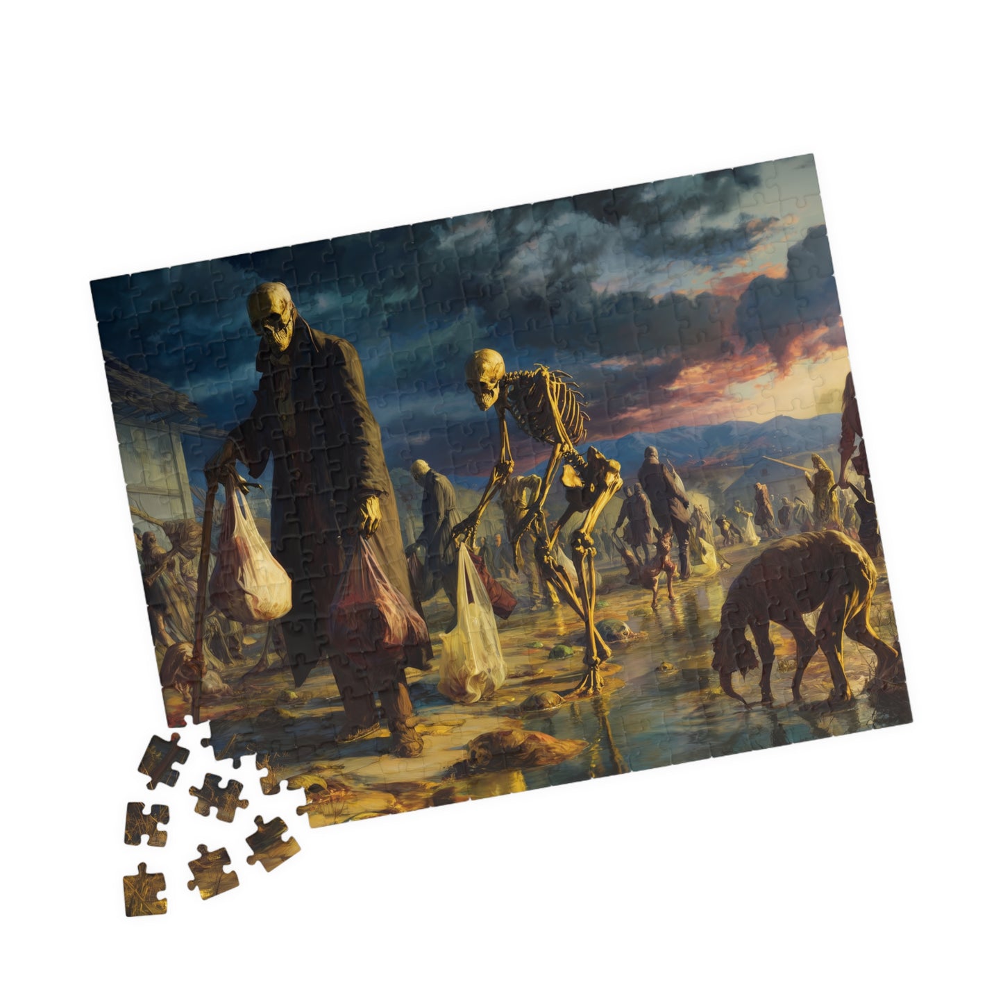 The Scourge of the Free Market, Perspective of the Withered (Jigsaw Puzzle)