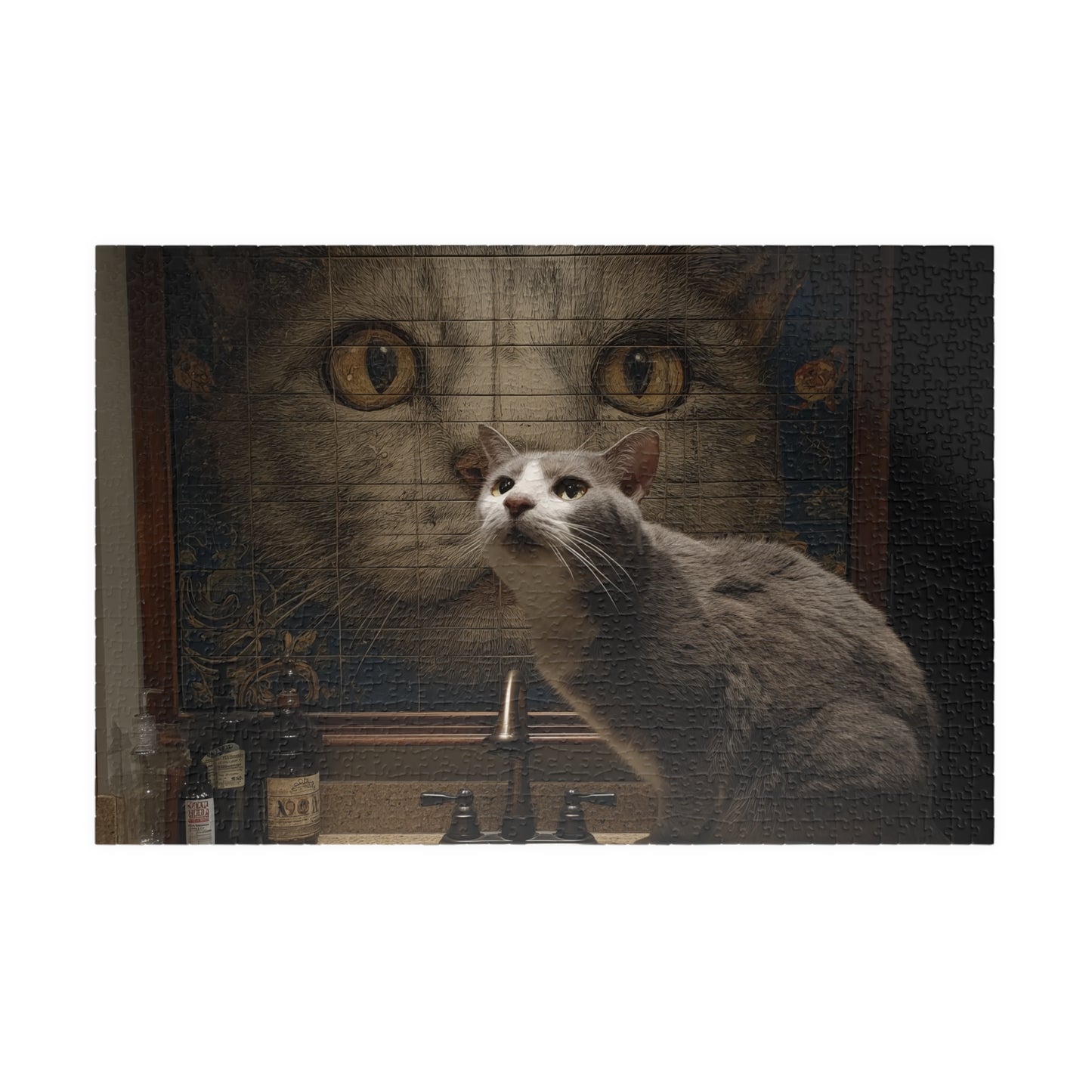 Homage to the House Cat, The Watcher and the Watched (Jigsaw Puzzle)