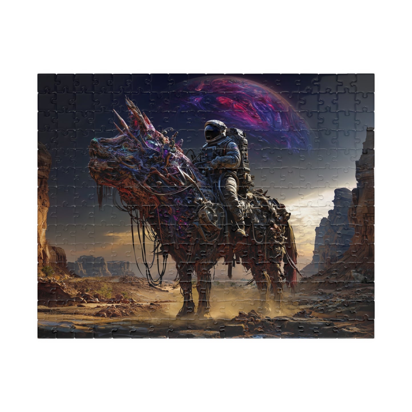 Echo and the Astronaut, The Iron Steed of Andromeda (Jigsaw Puzzle)