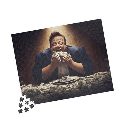 Feast of the Almighty Dollar, The Money Devourer (Jigsaw Puzzle)