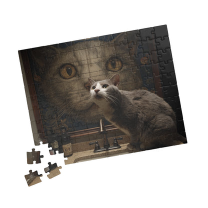 Homage to the House Cat, The Watcher and the Watched (Jigsaw Puzzle)