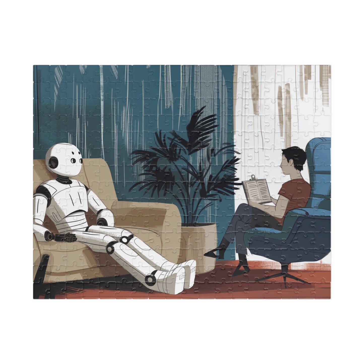 Robot Therapy, Digital Depression (jigsaw puzzle)