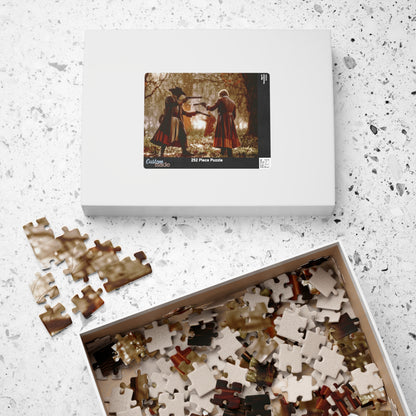 The Duel At Dawn, Gunsmoke and Resolve (Jigsaw Puzzle)